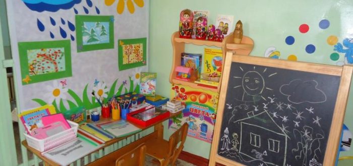 Детский уголок для творчества своими руками 124