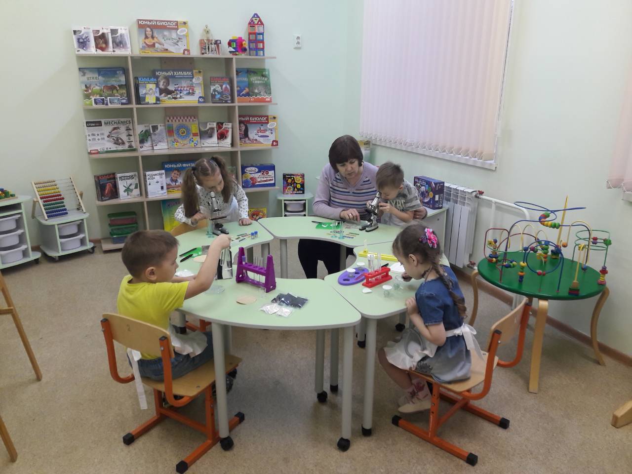 Лаборатории в группах детского сада