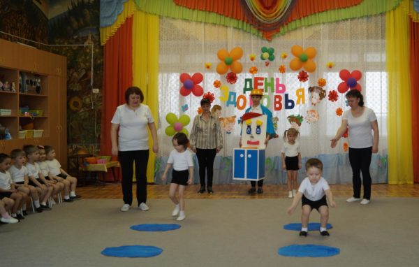 Празднование Дня Здоровья в детском саду