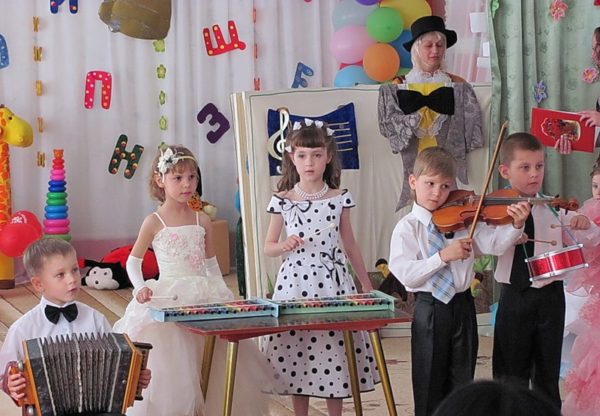 Инструментальный оркестр в детском саду