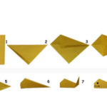 Схема оригами рыбки
