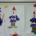 Рисование «Гномики» в детском саду