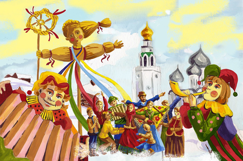В традиционном русском быту Масленица стала самым ярким, наполненным радостью жизни праздником