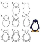 Схема пингвина