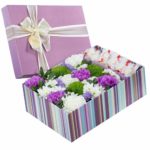 Коробка с цветами