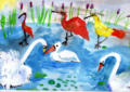 Рисование «Птицы» в подготовительной группе – масса идей для предметного и сюжетного рисования