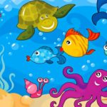 Анимационные обитатели водных глубин