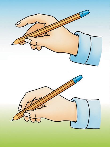 Как правильно держать ручку и карандаш при письме — простые способы научить  ребенка